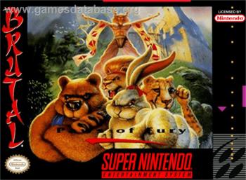 Cover Brutal - Paws of Fury for Super Nintendo